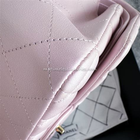 chanel 21s iridescent pink